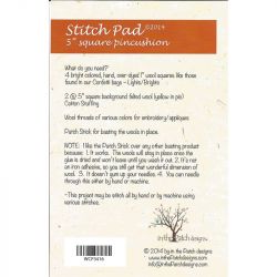 Stitch Pad Pincushion - Pattern #2